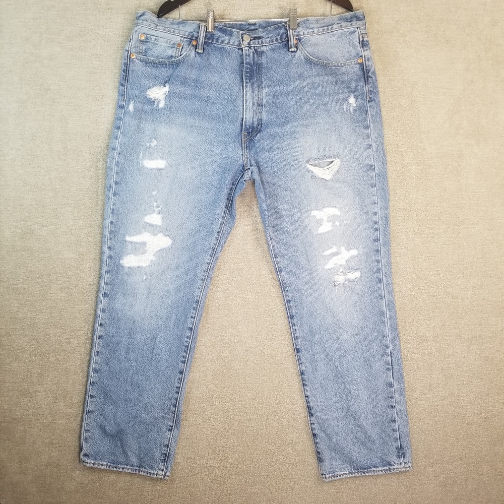 Levis Mens 40x30 (Confirmed) 541 Jeans Blue Jean Denim Athletic Light Wash (A29)
